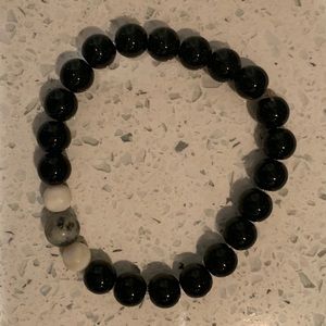 Onyx Beaded Bracelet